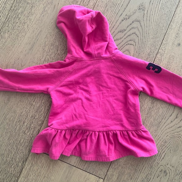 💥HP 💥 Ralph Lauren 18 months hot pink zip up jacket hoodie - Picture 7 of 7